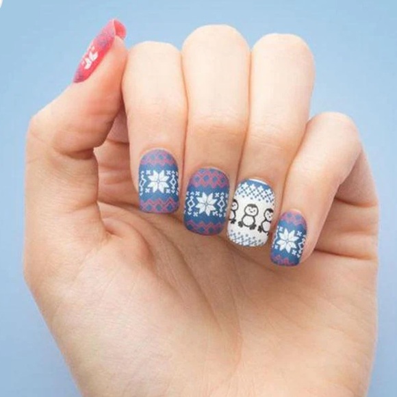 MoYou London nail art stamping plate Festive 30 NWOT - Picture 2 of 4